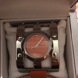Jessica Simpson cuff watch